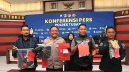Komplotan Pencuri Sapi Antarwilayah Dibekuk Polres Tuban, 7 Ekor Sapi Digasak Jelang Iduladha 1447 H
