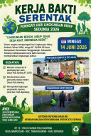 Kerja Bakti Serentak Peringati Hari Lingkungan Hidup Sedunia 2026, Warga RT 13/RW 03 Dusun Polo Gunting Wujudkan Lingkun