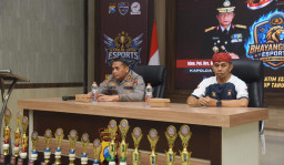 Semarak Hari Bhayangkara Ke-80, Kapolres Bondowoso Gelar Bhayangkara Esport Championship dan Cetak Talenta Gamer Berpres