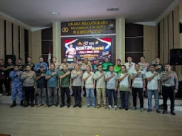 Kapolres Pacitan Gelar Nobar Piala Dunia 2026 Brasil vs Haiti, Perkuat Sinergitas TNI-Polri, Pemda dan Masyarakat