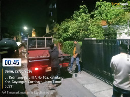 Proyek Box Culvert Ketintang Diduga Disusupi Mafia Kabel Telkom, Tiga Orang Masih Diperiksa Polisi