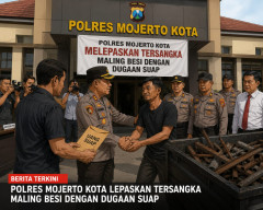 Dugaan Tangkap Lepas Kasus Pencurian Besi di Mojokerto Kota, Tiga Terduga Pelaku Dikabarkan Dipulangkan, Isu Tebusan Rat