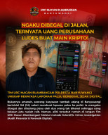 Akal Bulus Laporan Begal Palsu Terbongkar, Satgas URC Macan Blambangan Polresta Banyuwangi Ungkap Penggelapan Uang Perus