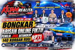 Arisan Online Fiktif Rp71 Miliar Terbongkar, Polda Jatim Amankan Pemilik dan Ungkap 140 Korban