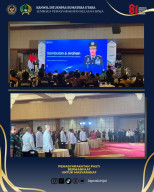 Kalapas Binjai Hadiri Launching Immigration Lounge dan Penyerahan Sertifikat Desa Binaan Imigrasi di Medan