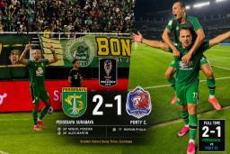 Persebaya Sapu Bersih Fase Grup! Tumbangkan Port FC 2-1 di GBT, Bajul Ijo Juara Grup 2 dan Siap Hadapi Arema FC di Semif