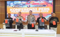 Polres Probolinggo Kota Ungkap Kasus Pembunuhan Pengamen Manusia Silver, Dua Tersangka Ditangkap, Satu Masih Buron