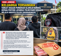 Percakapan Soal Pemberian Sejumlah Uang Murni Inisiatif Keluarga,Tidak Pernah Disampaikan Babinkamtibmas maupun penyidik