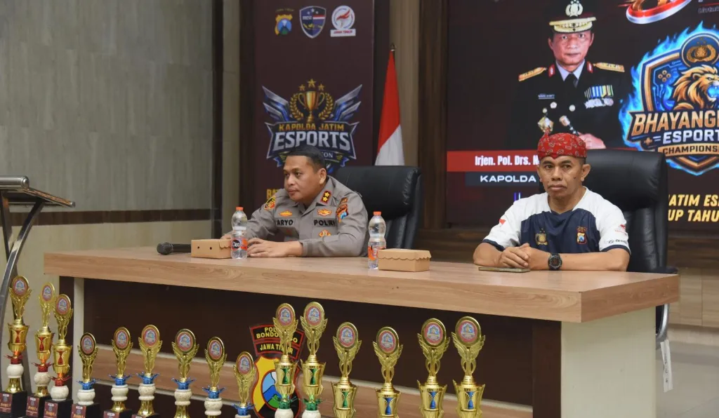 Semarak Hari Bhayangkara Ke-80, Kapolres Bondowoso Gelar Bhayangkara Esport Championship dan Cetak Talenta Gamer Berpres