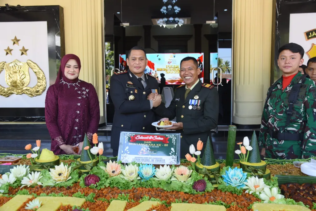Tasyakuran Hari Bhayangkara ke-80 di Polres Bondowoso, Simbol Sinergi dan Dedikasi Tanpa Henti