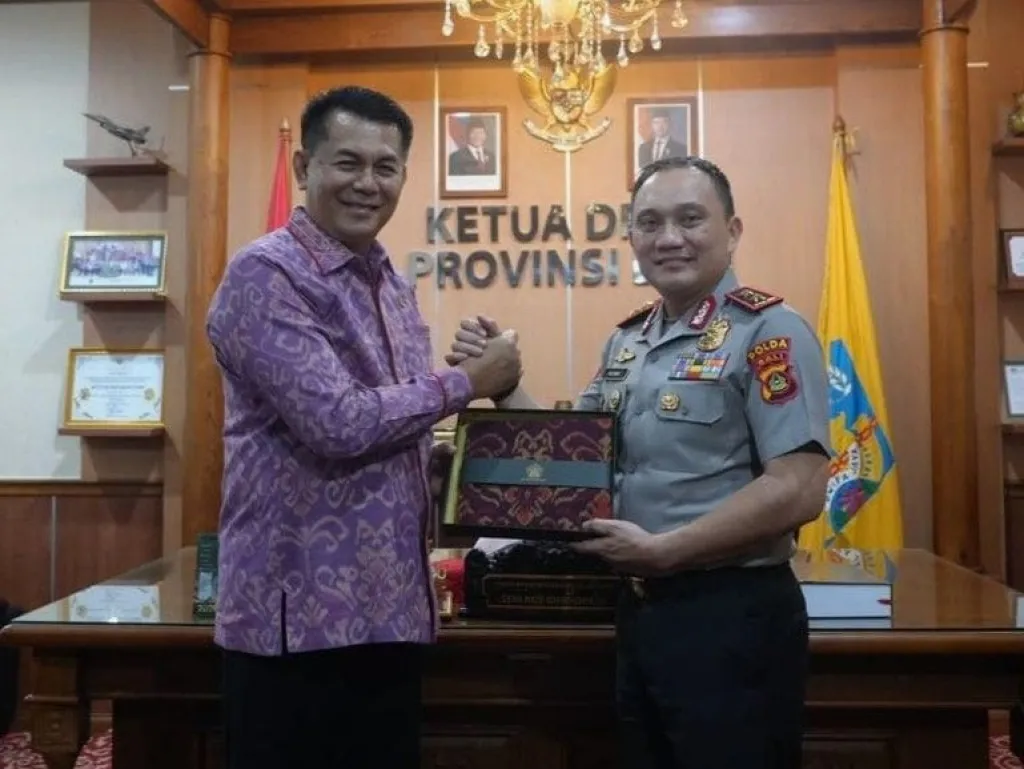 Kapolda Bali Kunjungi DPRD Provinsi Bali, Perkuat Sinergi Jaga Kamtibmas