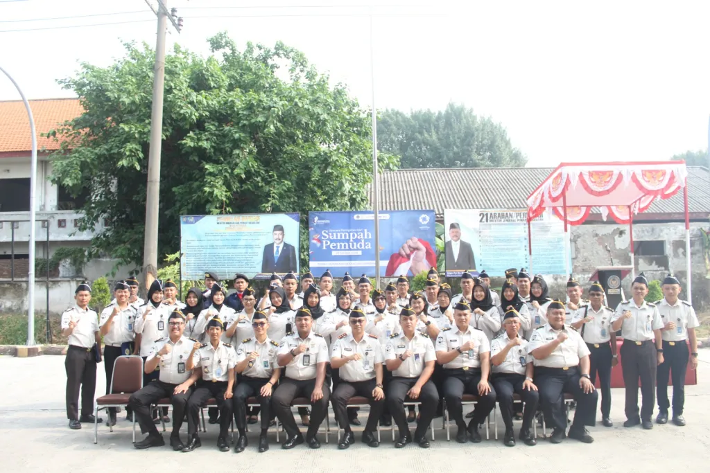 Rutan Kelas I Surabaya Peringati Hari Sumpah Pemuda ke-98, Teguhkan Integritas dan Pelayanan Humanis