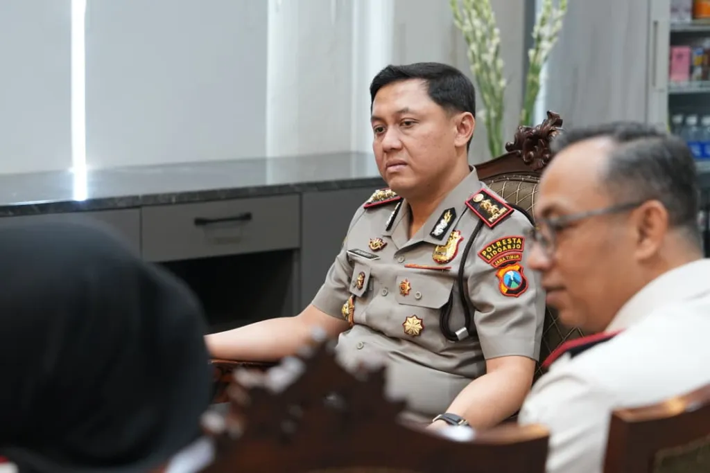 Perkuat Sinergitas Kemenimipas-Polri, Karutan Surabaya Bertemu dengan Kapolresta Sidoarjo 