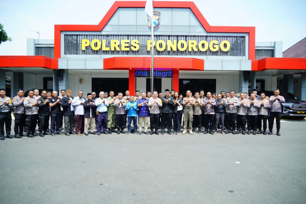 Polres Ponorogo Gelar Rakor Pengamanan Haul H.R. Djimat Hendro Soewarno 2026, Perkuat Sinergi Jaga Kondusivitas Wilayah