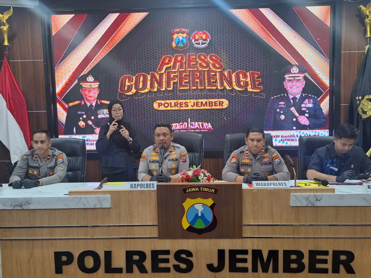 Polres Jember Tuntaskan 60 Perkara dalam 2 Bulan, Amankan Sejumlah Tersangka*