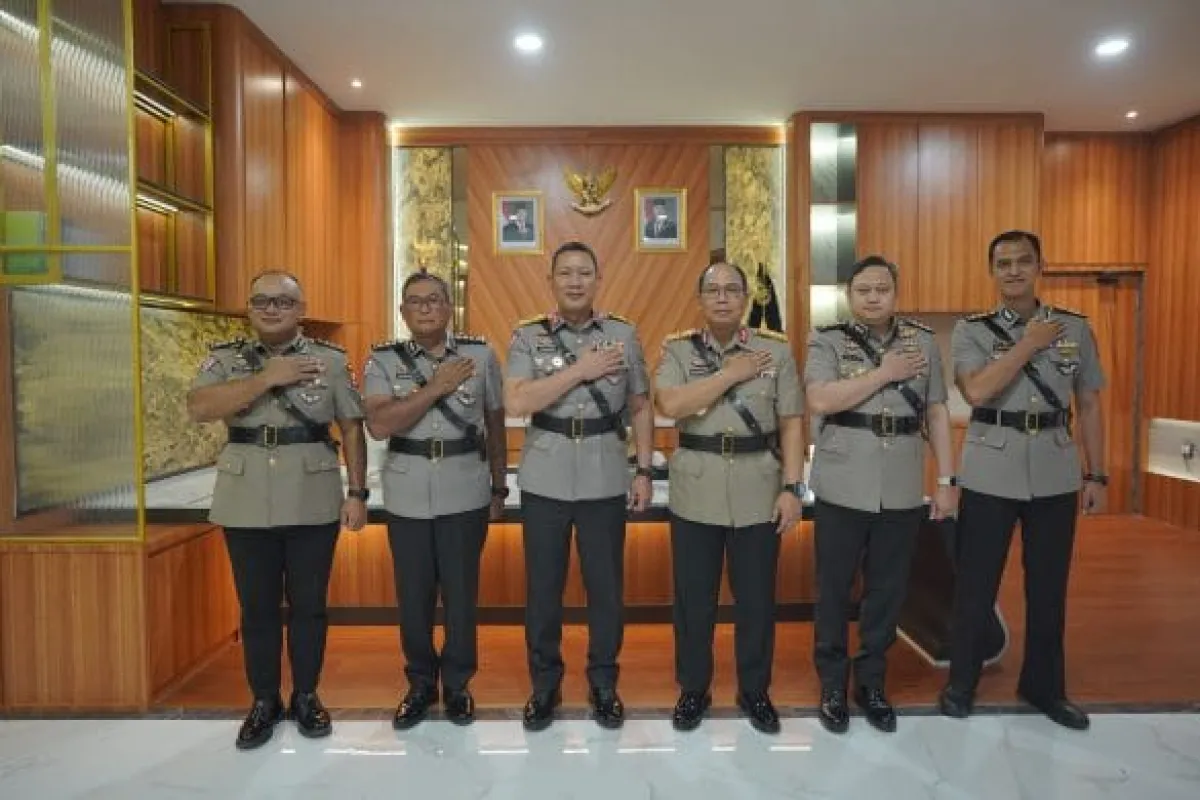 Sertijab Kasubdit STNK dan BPKB Korlantas Polri, Komarudin Pimpin Serah Terima Jabatan