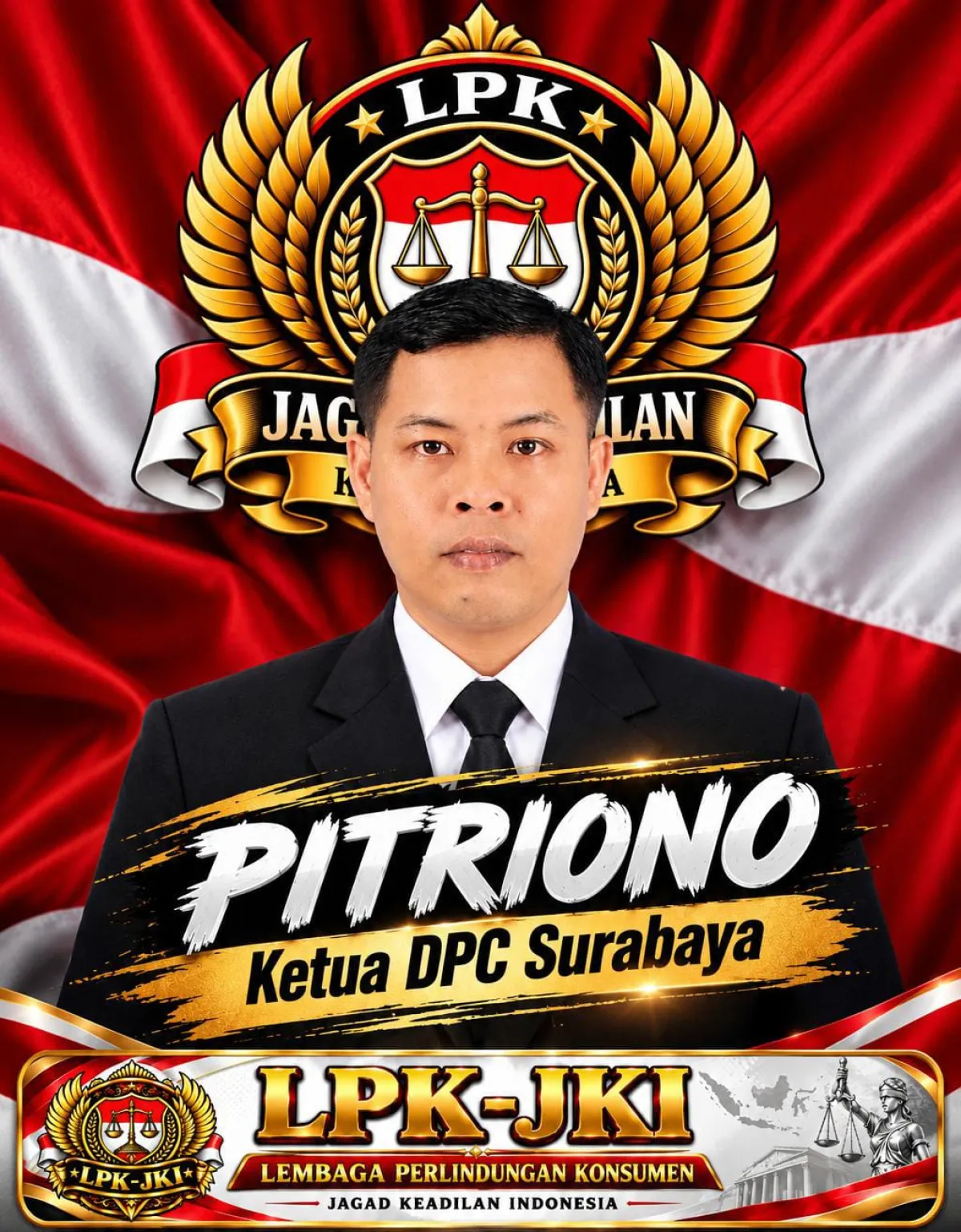 LPK-JKI Tegaskan Komitmen Perlindungan Konsumen, Pitriono Pimpin DPC Surabaya